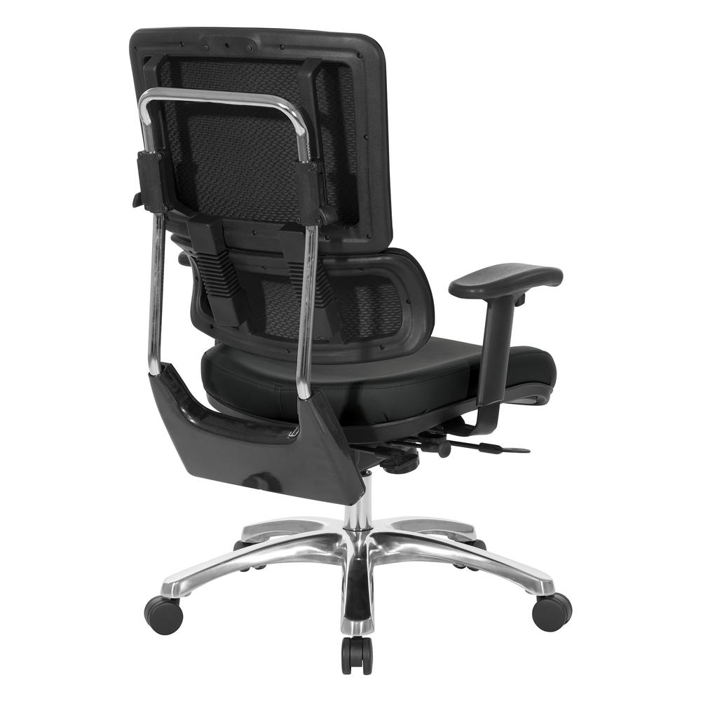 Dillon Seat and Back Managers Chair, Black