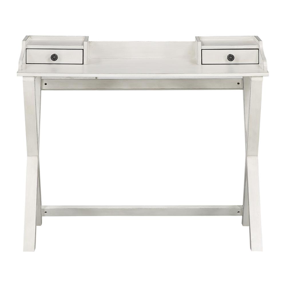 Barton Writing Desk in White Wash finish , BRT55-WW