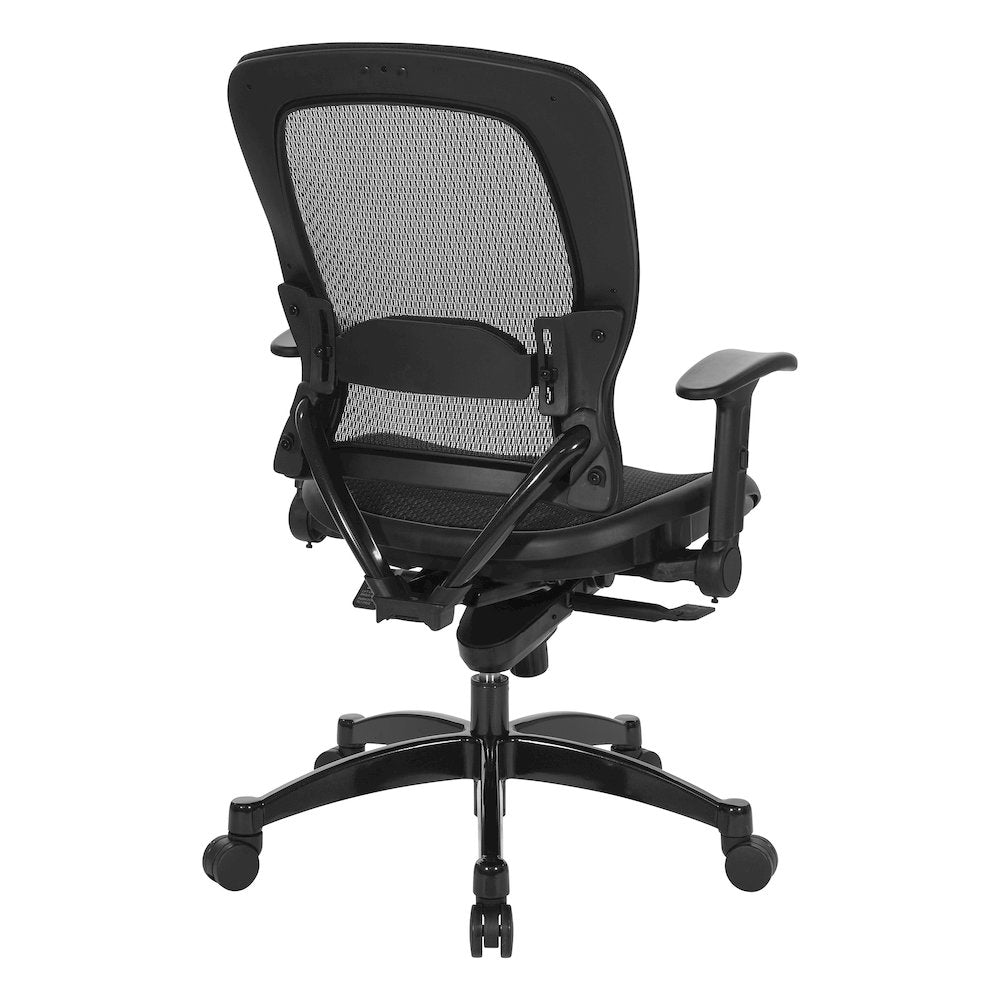 Manager's Black Breathable Mesh