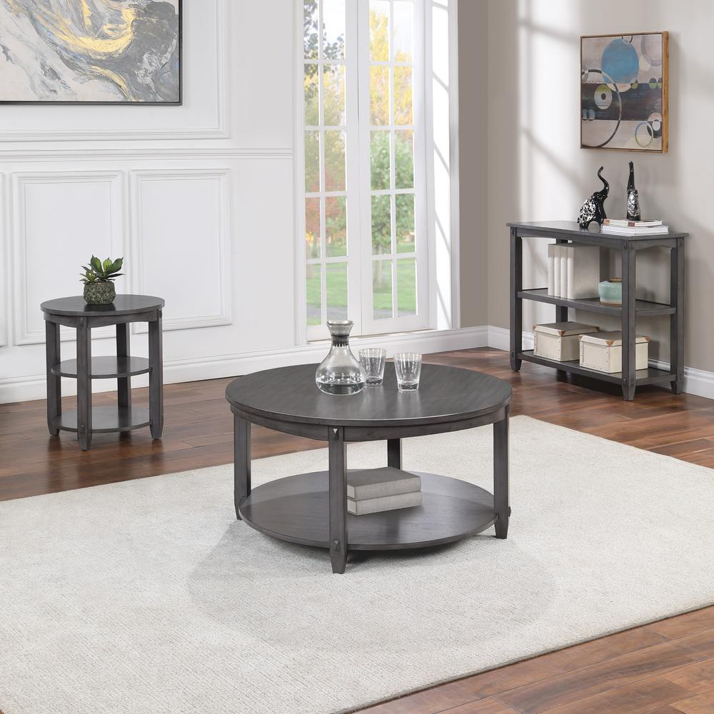 Lane Console Table, Slate Grey