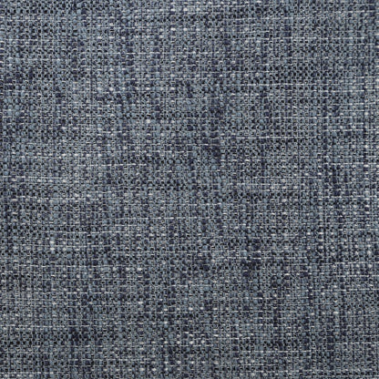 Elsie 26" Swivel Counter stool in Indigo Fabric with Medium Oak Finish, Set of 2