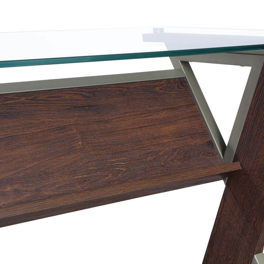 Zenos 48" Desk in Traditional Cherry