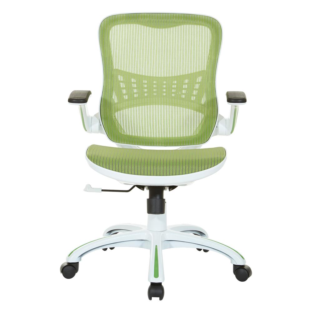 Riley Office Chair with Green Mesh, RLY26-GN
