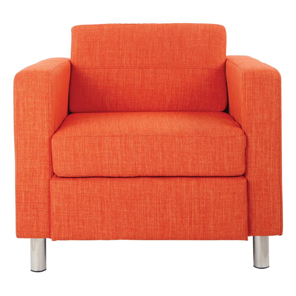 Pacific Armchair In Tangerine Fabric, PAC51-M5