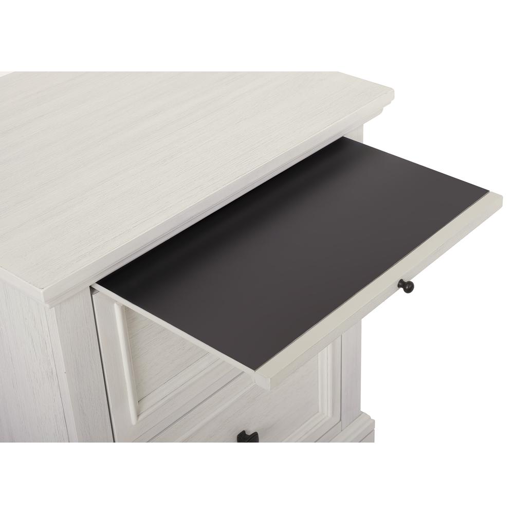 Farmhouse Basics Nightstand, Rustic White