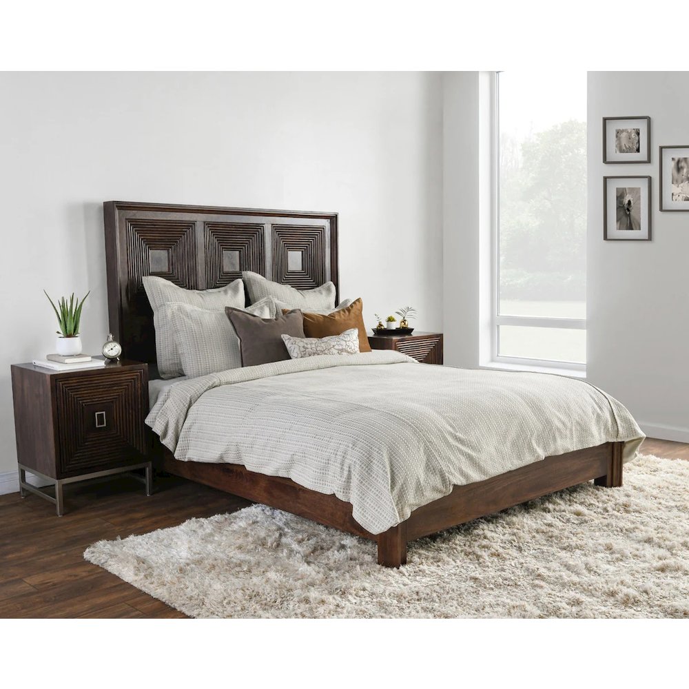 Mason Taupe Queen Duvet