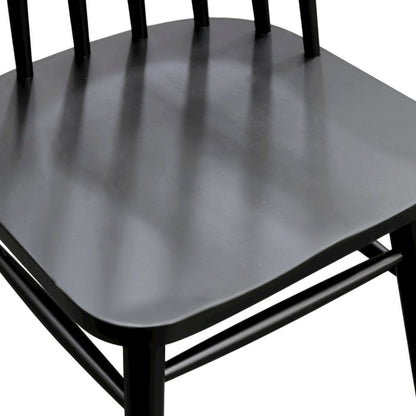 Farmhouse Side Chairs Set of 2 with Wooden Frame and Comfortable Seating