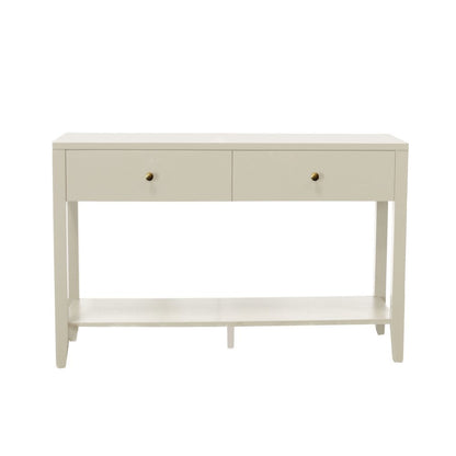 Console Table Modern Farmhouse Style with Drawer Storage