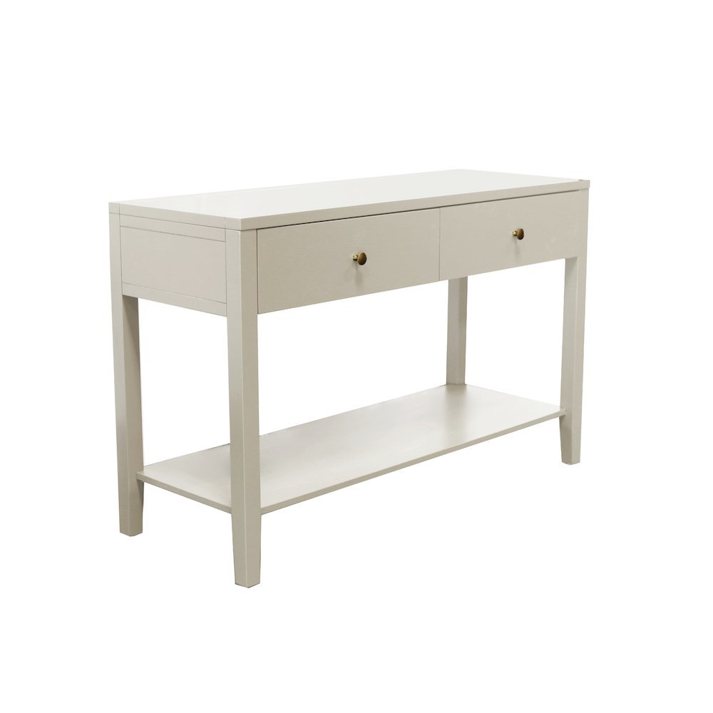 Console Table Modern Farmhouse Style with Drawer Storage