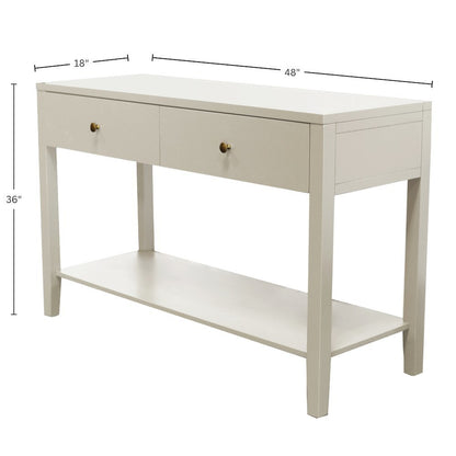 Console Table Modern Farmhouse Style with Drawer Storage