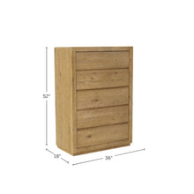Five Drawer Chest White with Modern Farmhouse Design and Spacious Storage