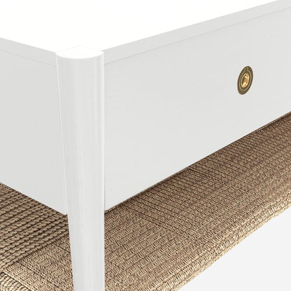 Coffee Table with Modern Design and Open Shelf Storage