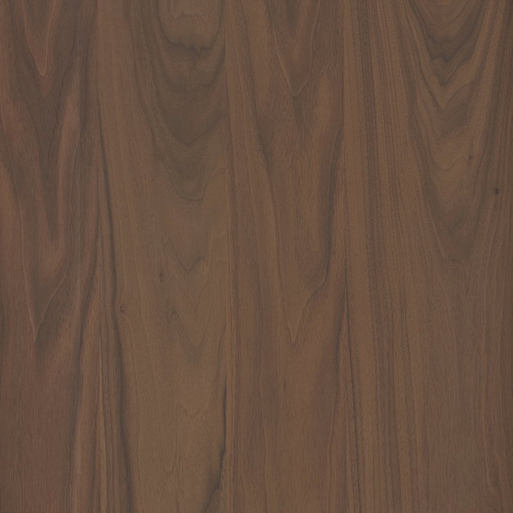 Walnut Nightstand with Drawer Rubberwood Solids Oak Veneer Modern Design