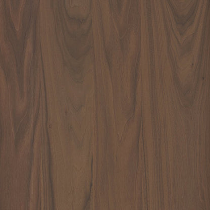 Walnut Nightstand with Drawer Rubberwood Solids Oak Veneer Modern Design