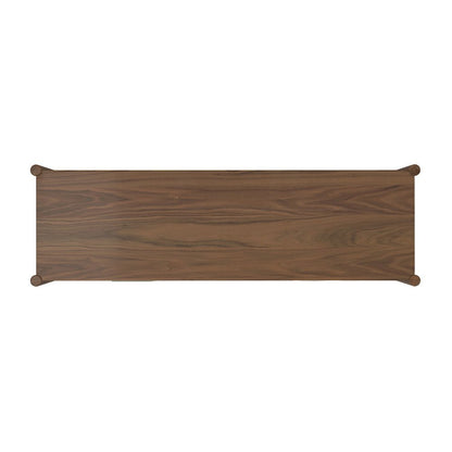 Walnut Modern Contemporary Dresser with Spacious Drawers and Sleek Design