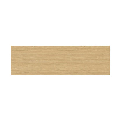 Light Oak Dining Server with Drawers and Modern Shelving Storage Unit