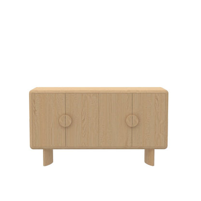 Sideboard Light Oak Modern Design with Spacious Storage and Durable Build
