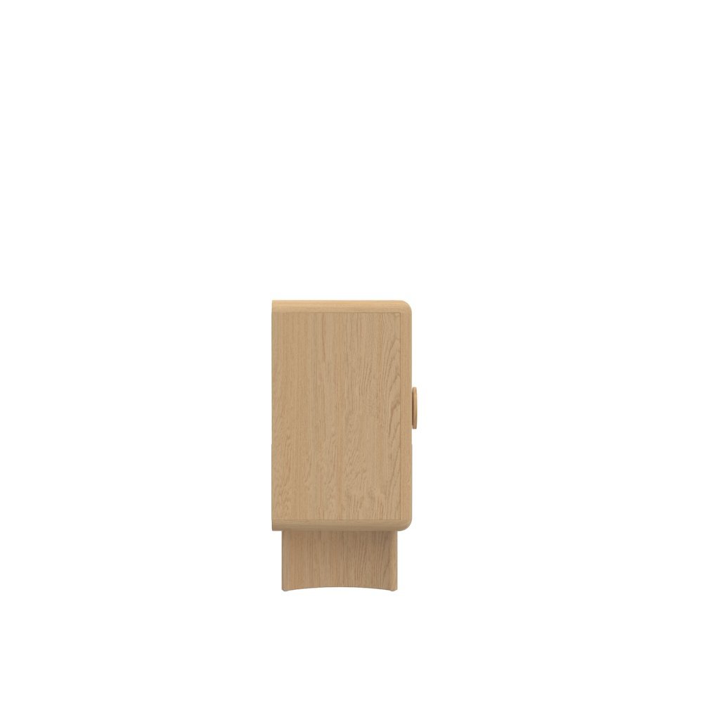 Sideboard Light Oak Modern Design with Spacious Storage and Durable Build