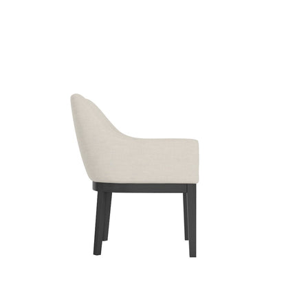 Modern Upholstered Side Chairs Set of 2 with Comfortable Seating Stylish Design