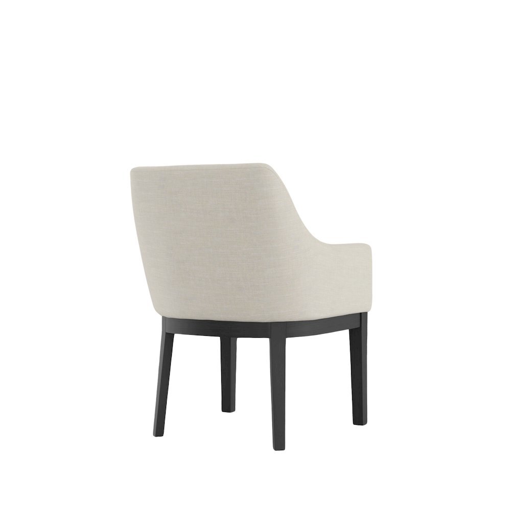 Modern Upholstered Side Chairs Set of 2 with Comfortable Seating Stylish Design