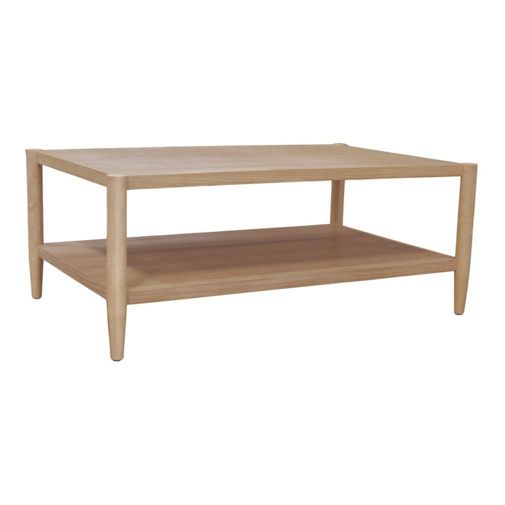 Sinclair Rectangular Coffee Table, Natural