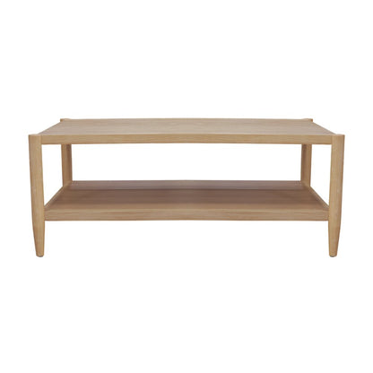 Sinclair Rectangular Coffee Table, Natural