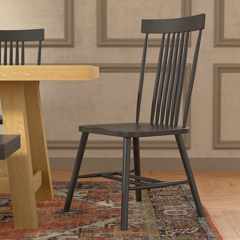 Eleanor Side Chair, Black