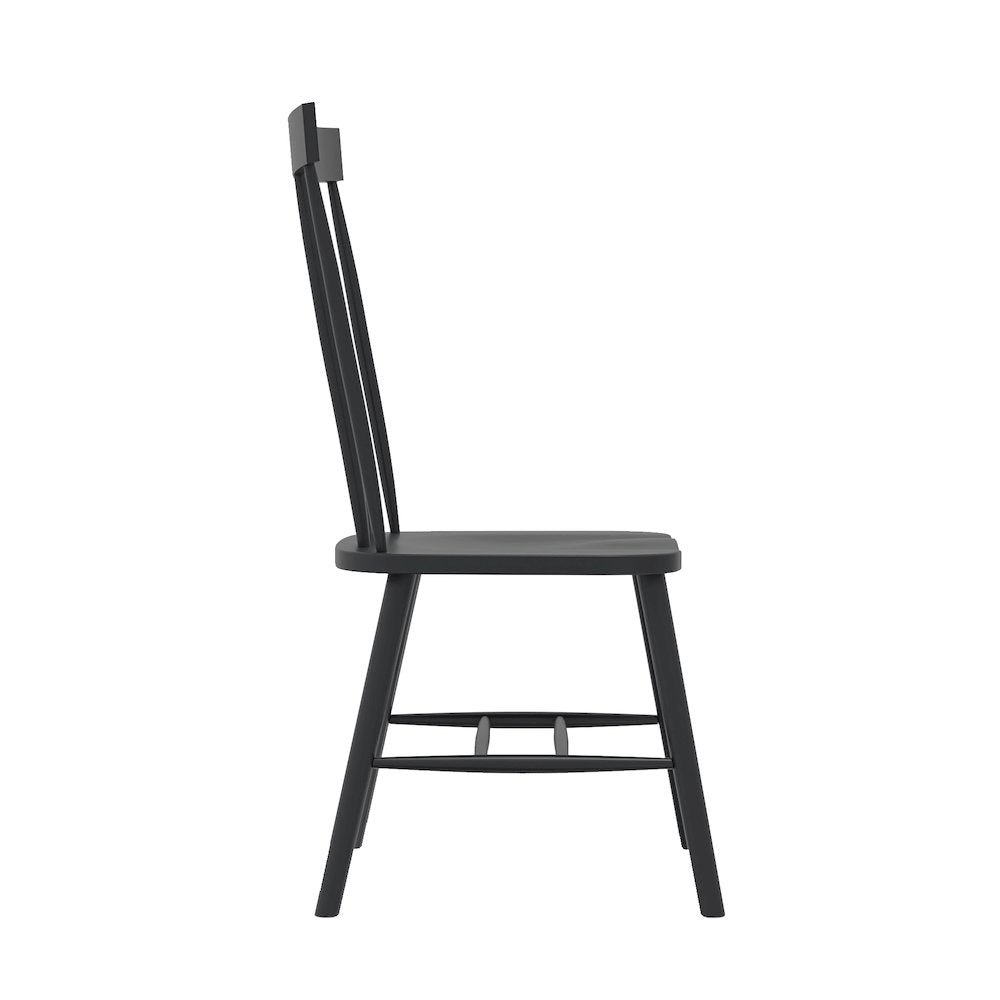 Eleanor Side Chair, Black