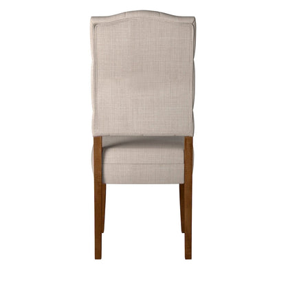 Newberry Set of 2 Side Chairs, Medium Brown