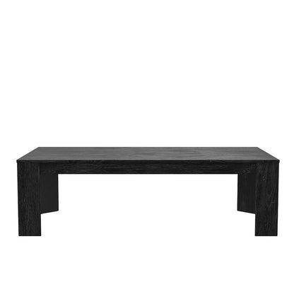 Carter Rectangular Coffee Table, Black