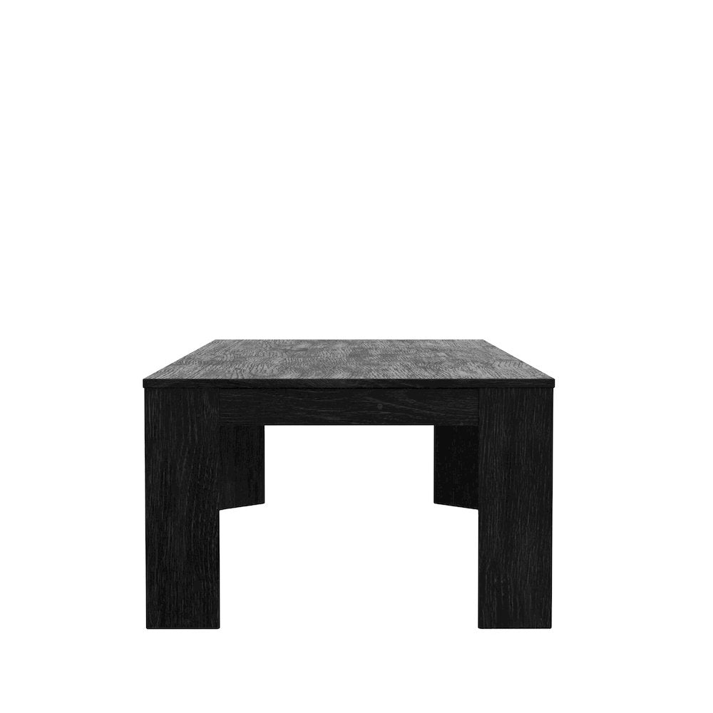 Carter Rectangular Coffee Table, Black