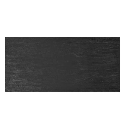 Carter Rectangular Coffee Table, Black
