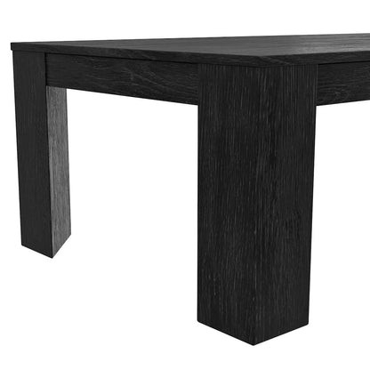 Carter Rectangular Coffee Table, Black
