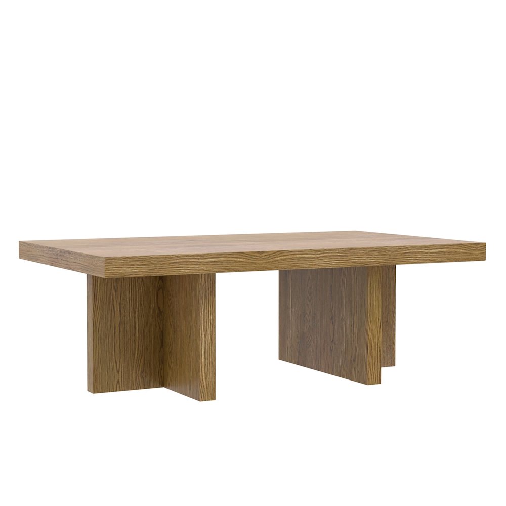 Donte Rectangular Coffee Table, Oak