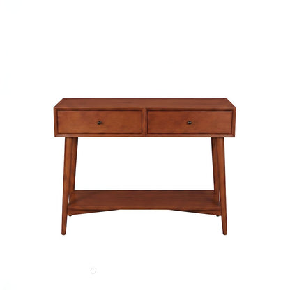 Flynn Console Table, Chestnut