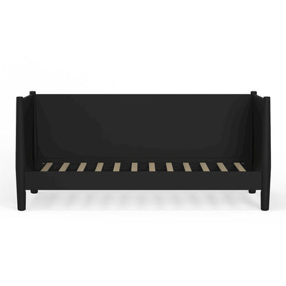 Flynn Mid Century Modern Twin Size Day Bed, Black