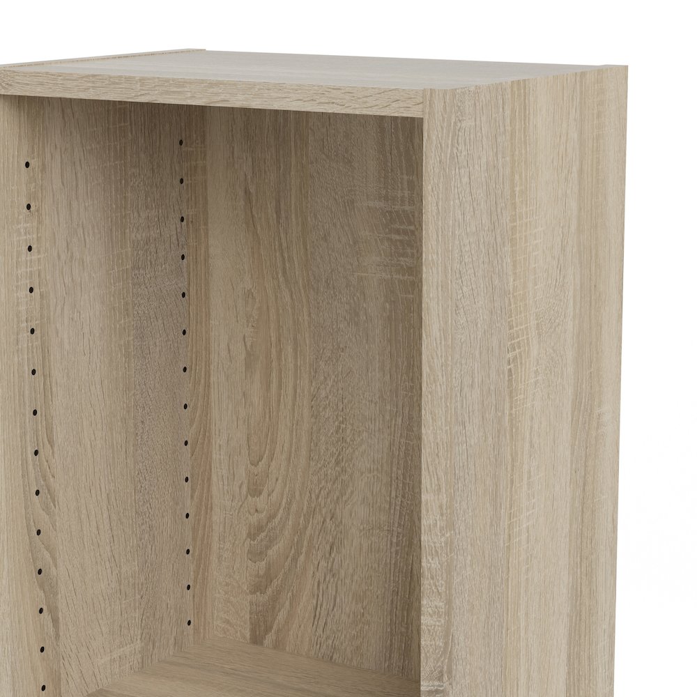 Element Tall Narrow 5-Shelf Office Bookcase, Oak Structure