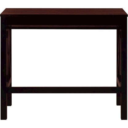 Montego Folding Desk with Pull-Out-Espresso