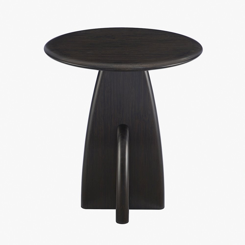 Zephyr Side Table, Caviar
