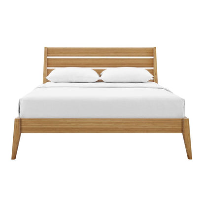 Sienna Eastern King Platform Bed, Caramelized
