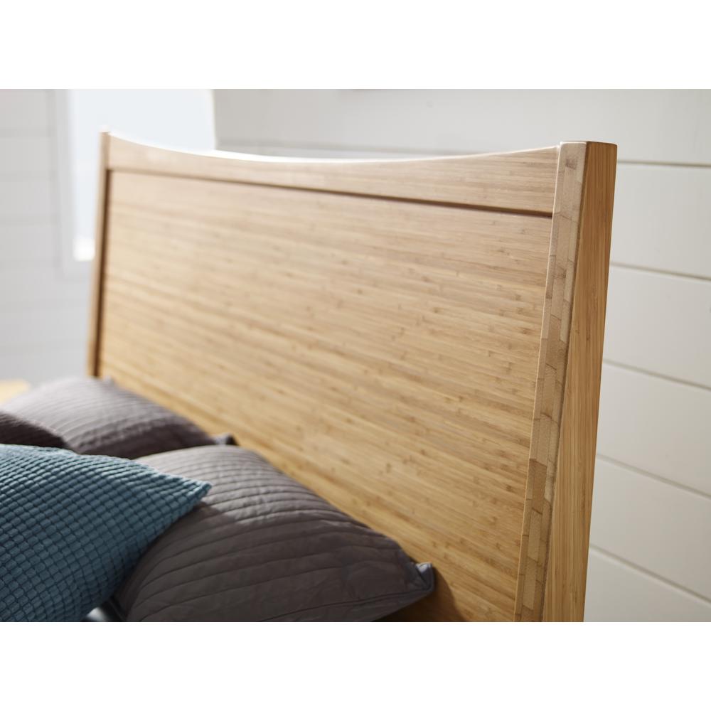 Willow Queen Platform Bed, Caramelized