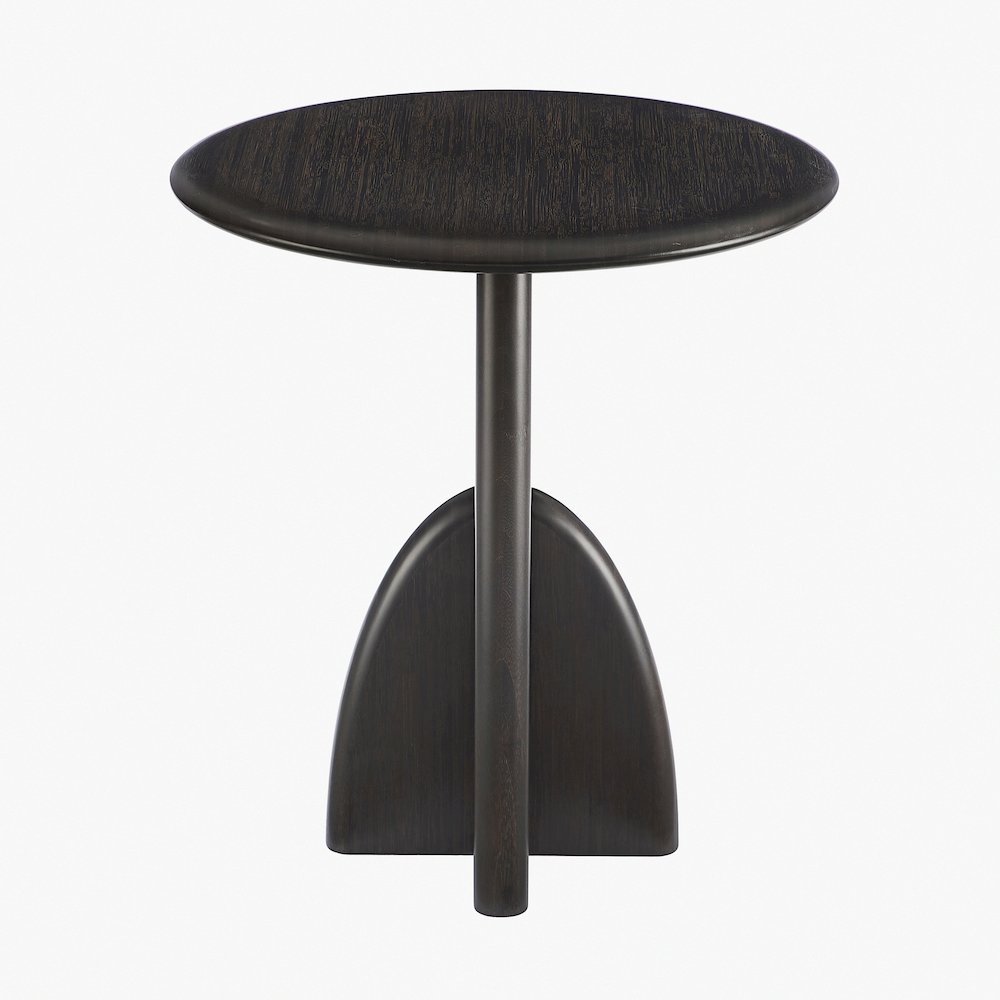 Zephyr Side Table, Caviar