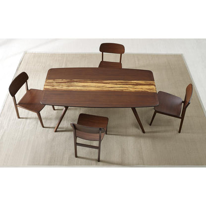 Azara Dining Table, Sable