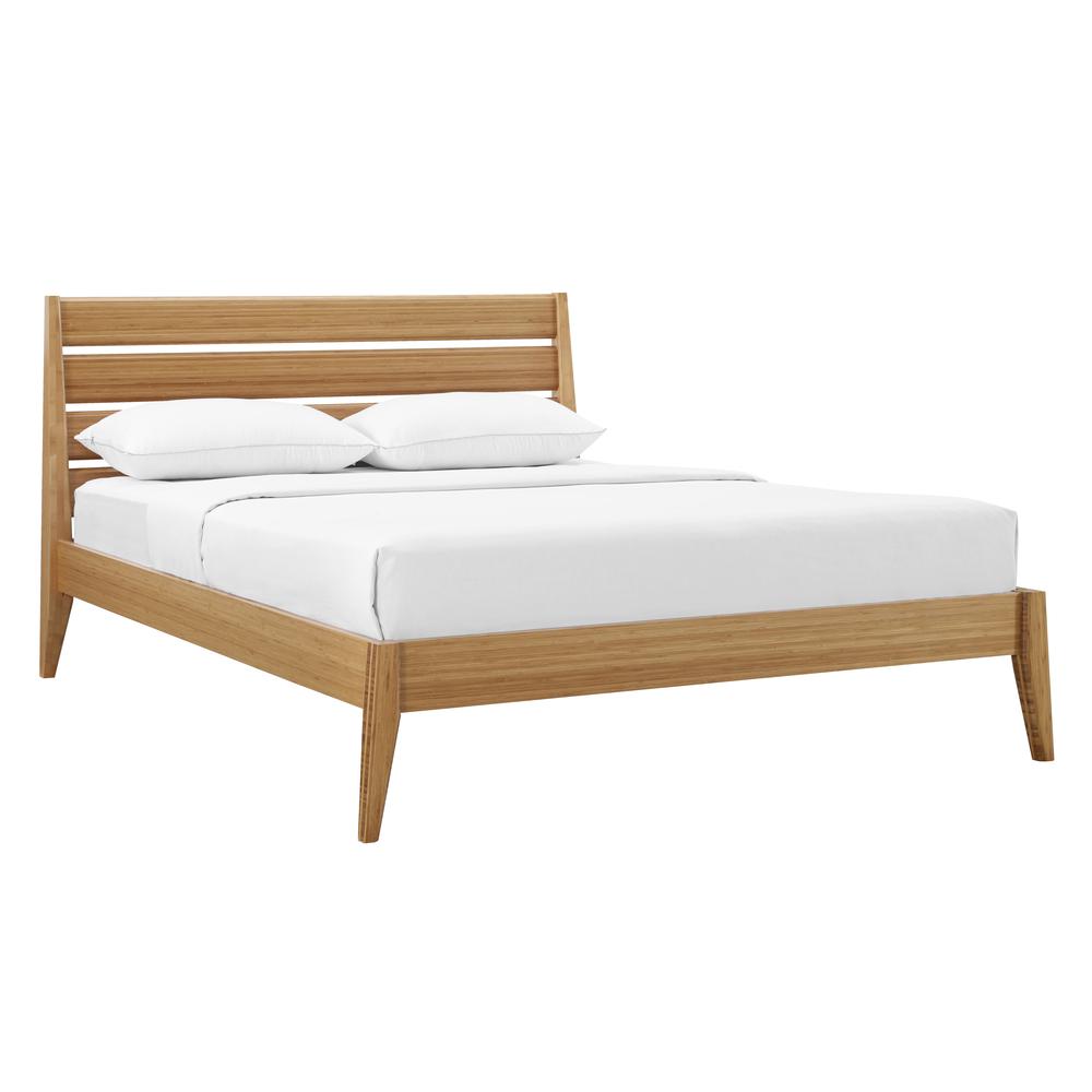 Sienna Queen Platform Bed, Caramelized