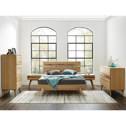 Azara Six Drawer Double Dresser, Caramelized