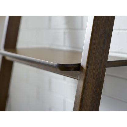 Currant Leaning Bookshelf, Black Walnut