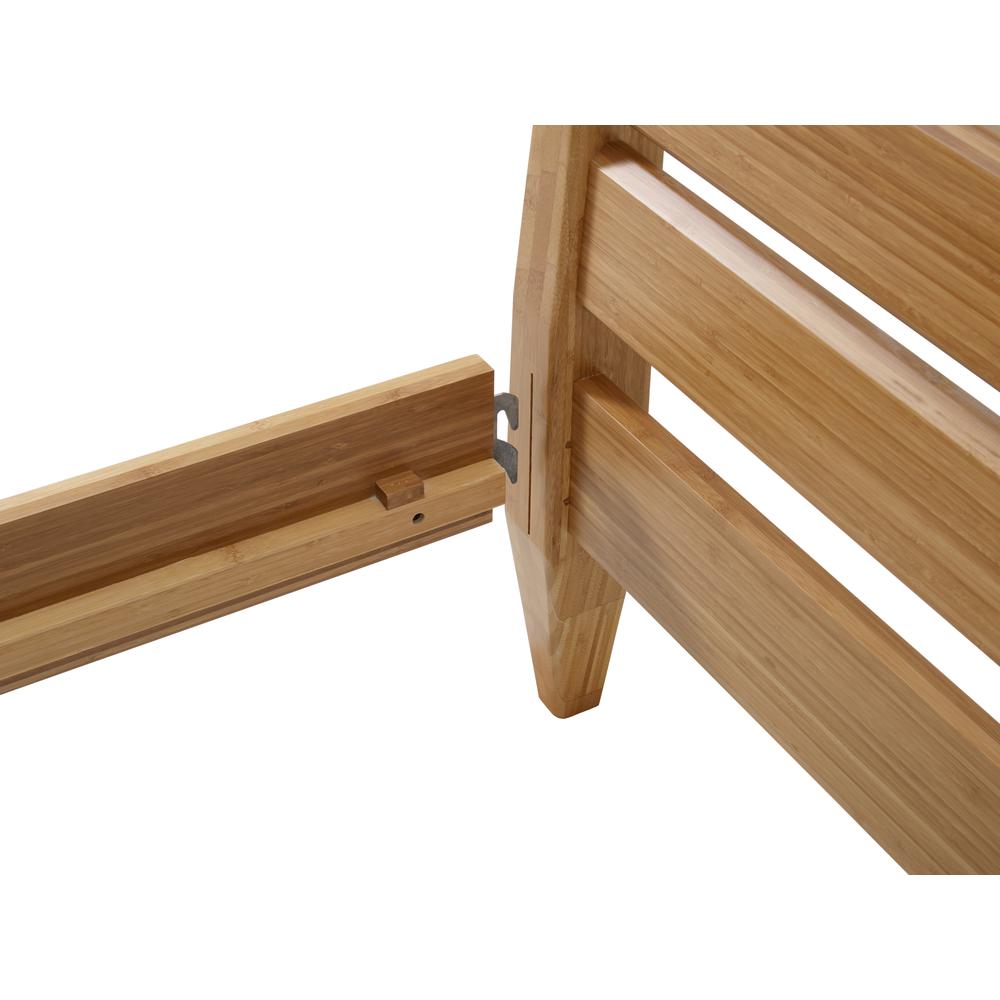 Sienna Eastern King Platform Bed, Caramelized