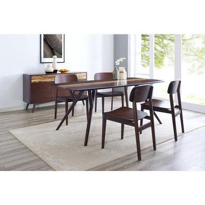 Azara Dining Table, Sable
