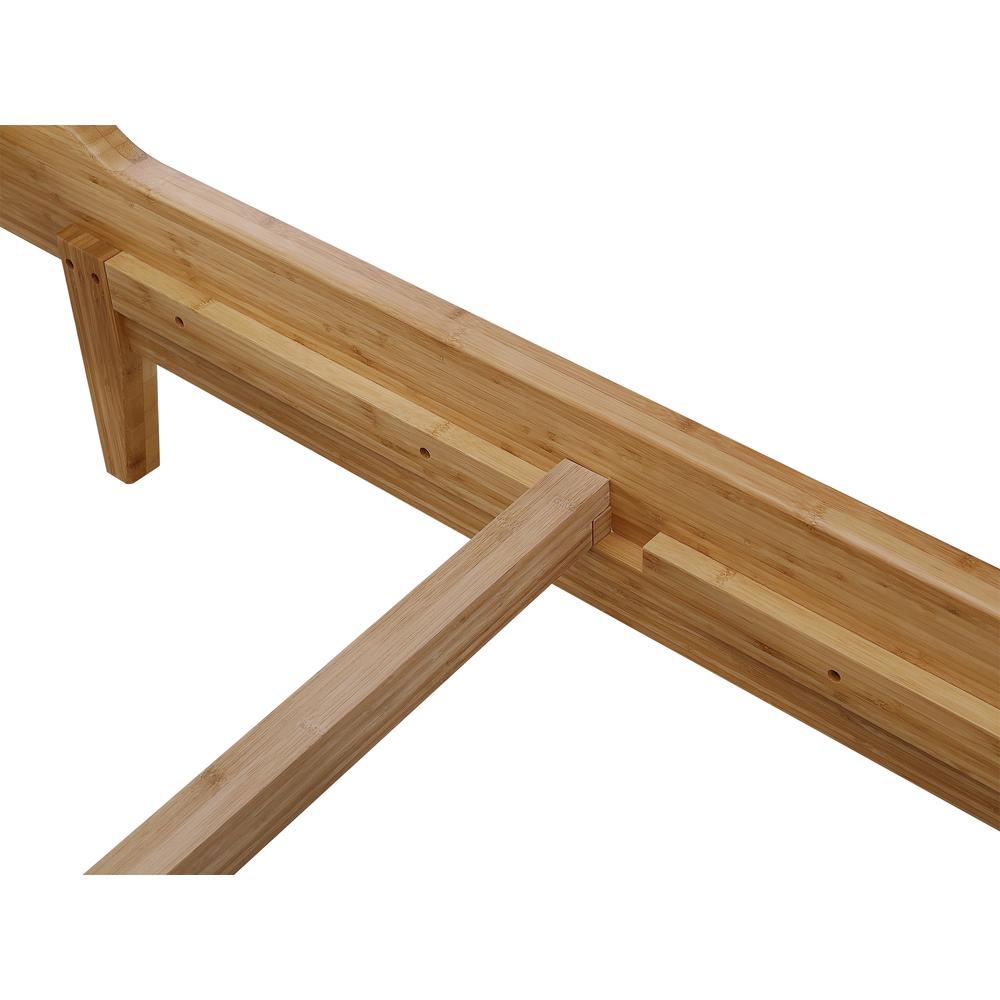 Currant Queen Platform Bed, Caramelized