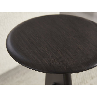 Zephyr Side Table, Caviar